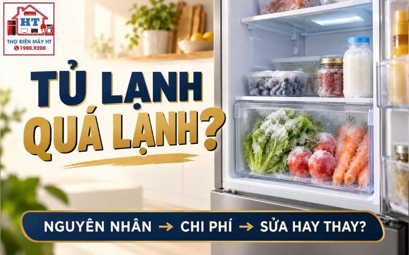 Tủ Lạnh Quá Lạnh, Ngăn Mát Đóng Đá: Vì Sao?