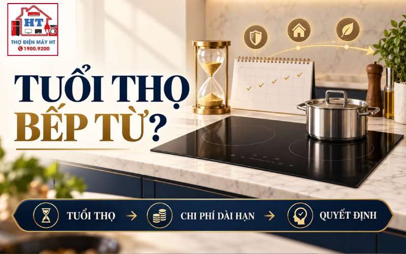 Tuổi thọ bếp từ bao lâu? Điều gì quyết định độ bền thực tế?