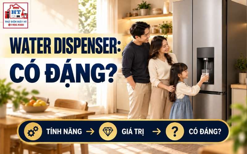 Water Dispenser Có Đáng Tiền? Khi Nào Lấy Nước Ngoài Thật Sự Hữu Ích